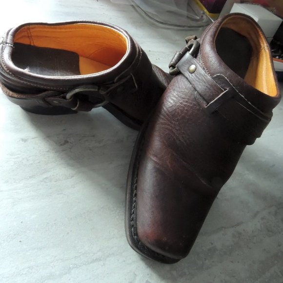 Frye Carson Mules Clogs, Made in USA - Picture 1 of 4